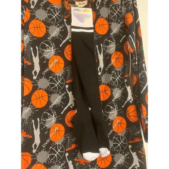 Basketball One Piece and Socks Set - Picture 3 of 5